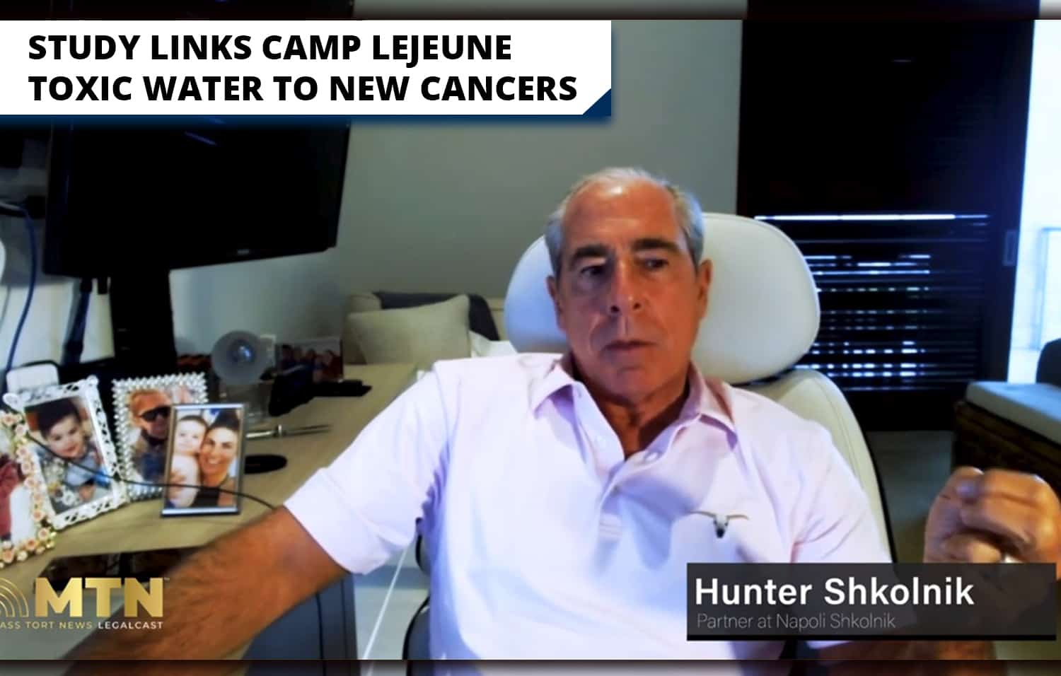 Study Links Camp Lejeune toxic water to cancers