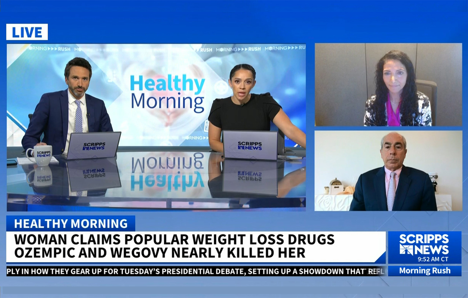 Hunter on Scripps News Weight Loss Drug Dangers