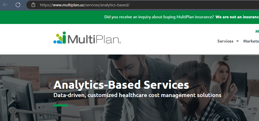 MultiPlan Homepage
